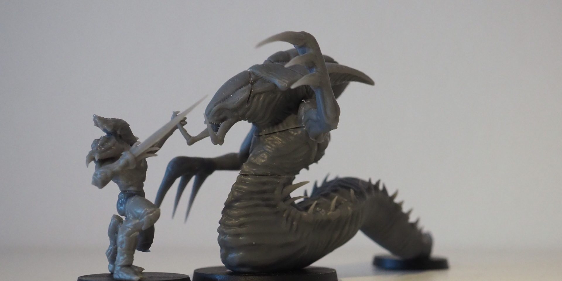 3D-gedruckte Modelle des Scifi-Strategie Klassikers