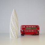 3D-printed model of the Gherkin