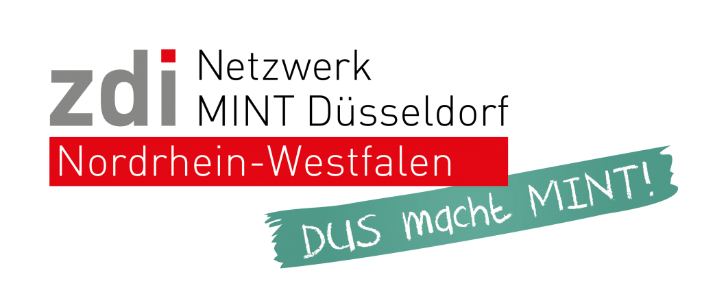 Logo des zdi Düsseldorf DUSmachtMINT Nordrhein-Westfalen