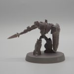 3d-gedrucktes Modell des Drachentoeter der Kampfgruppe 03 aus Tszkuyumi