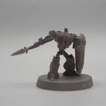 3d-gedrucktes Modell des Drachentoeter der Kampfgruppe 03 aus Tszkuyumi