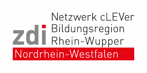 ZDI Leverkusen Rhein Wupper Logo + Text